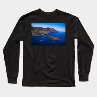 South of France coast Long Sleeve T-Shirt